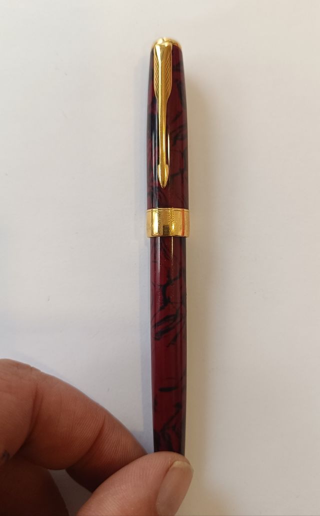 Pluma Parker Sonnet, plumín oro