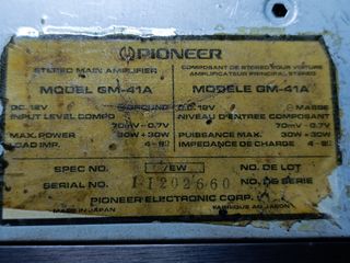 Amplificatore Pioneer GM-41A Stereo