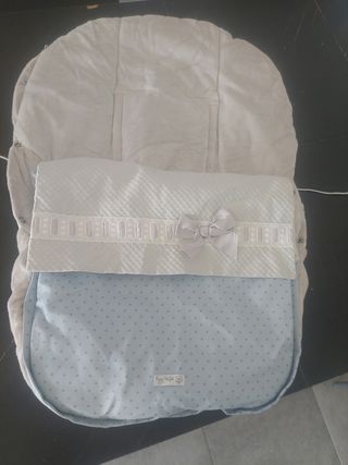 Saco silla bebé Rosy Fuentes como nuevo