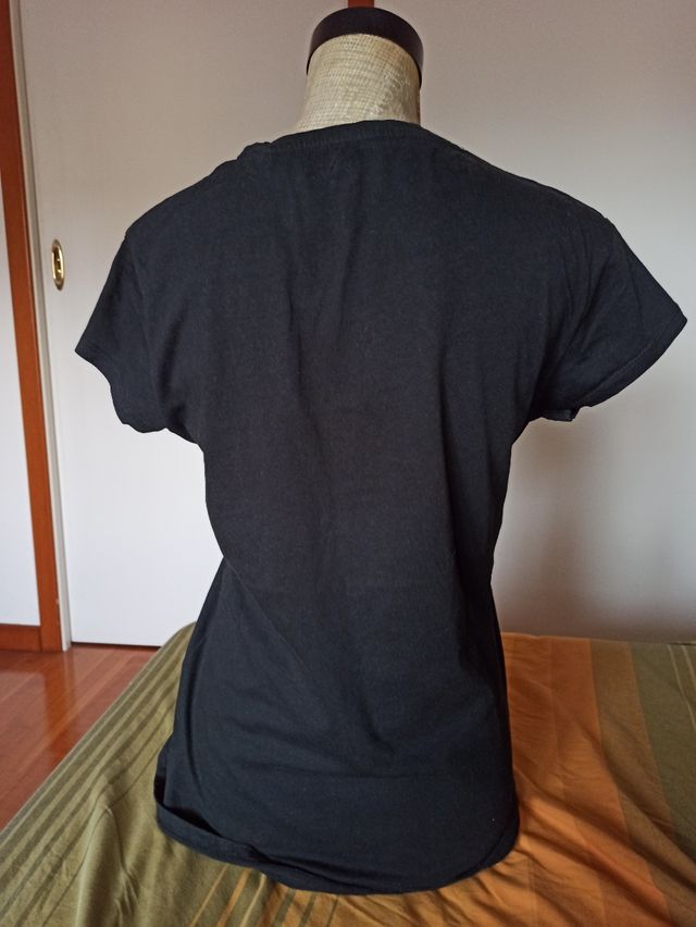 T-shirt nera FEMMINISTA tg L