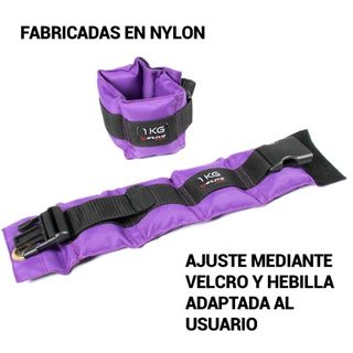 2 Tobilleras 1kg O'Live Fitness