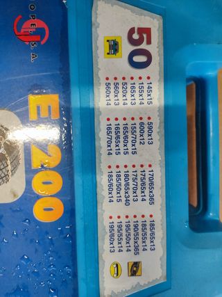 Cadenas nieve 2x80 + 1x50