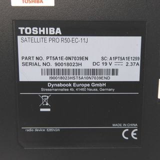 Toshiba Satellite Pro R50 Intel 8a hasta 32Gb M.2