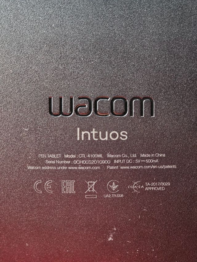 WACON Intuos CTL-4100wl - Mesa gráfica
