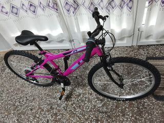 Bicicleta MTB JLWENTI 24" violeta