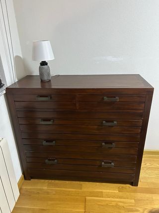 Cómoda Madera Caoba