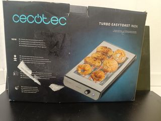 Tostadora Cecotec Turbo EasyToast Inox 900W