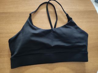 Top sportivo nero