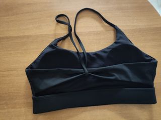 Top sportivo nero