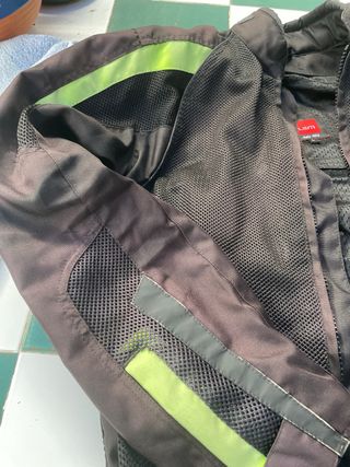 Chaqueta moto LEM.TL - Negro/Verde