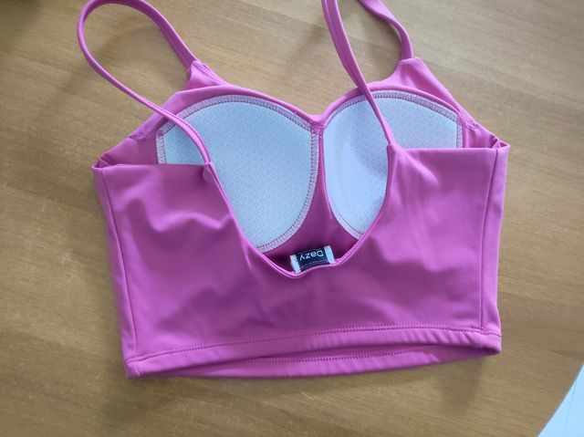Top sportivo rosa