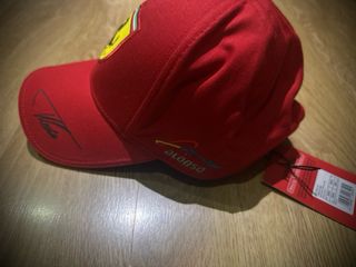 Gorra Ferrari Alonso Santander