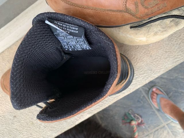 Quattro Daryl Botas de motocicleta Castanho