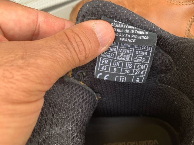 Quattro Daryl Botas de motocicleta Castanho