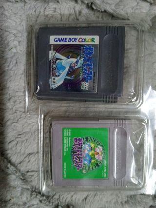 7 juegos Pokemon Game Boy.
Venta individual.
