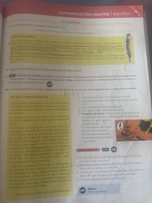 Lengua castellana y Literatura 1 ESO LOMLOE