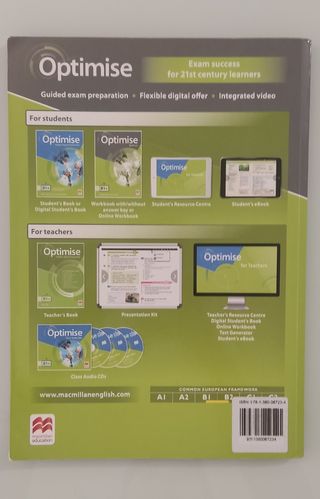 Optimise B1 Students Book Pack