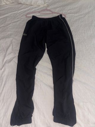 Pantalones Lacoste negros - deportivos