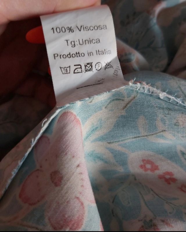 Vestido largo estampado floral