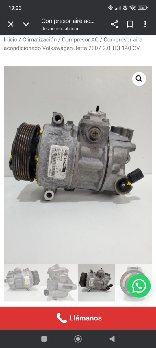 Compresor A/C bkd Seat Leon 2.0 TDI