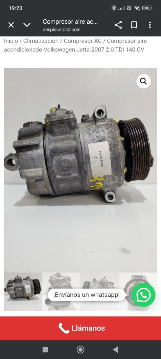 Compresor A/C bkd Seat Leon 2.0 TDI