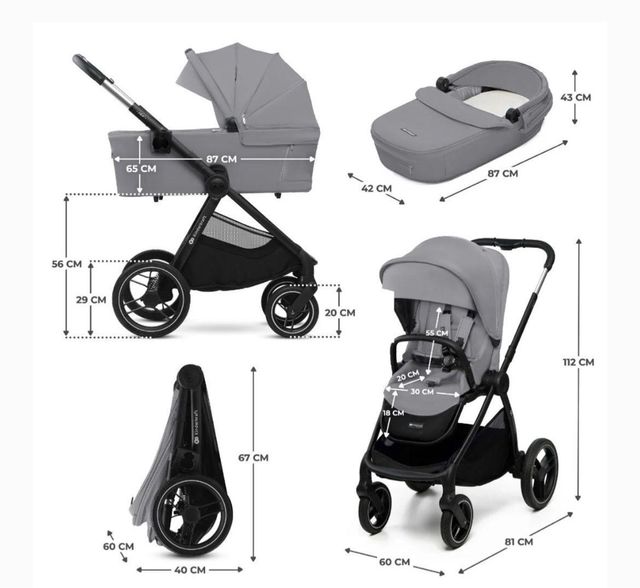 Ven/camb Carro para Bebé Cybex 2 en 1:Cuna y Carro