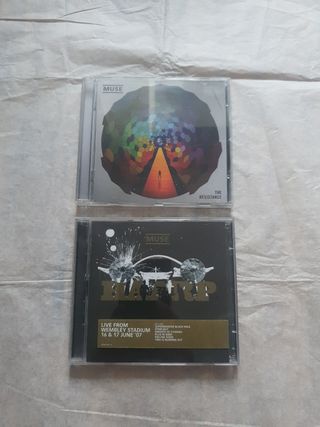 CDs Muse: Resistance & Live at Wembley