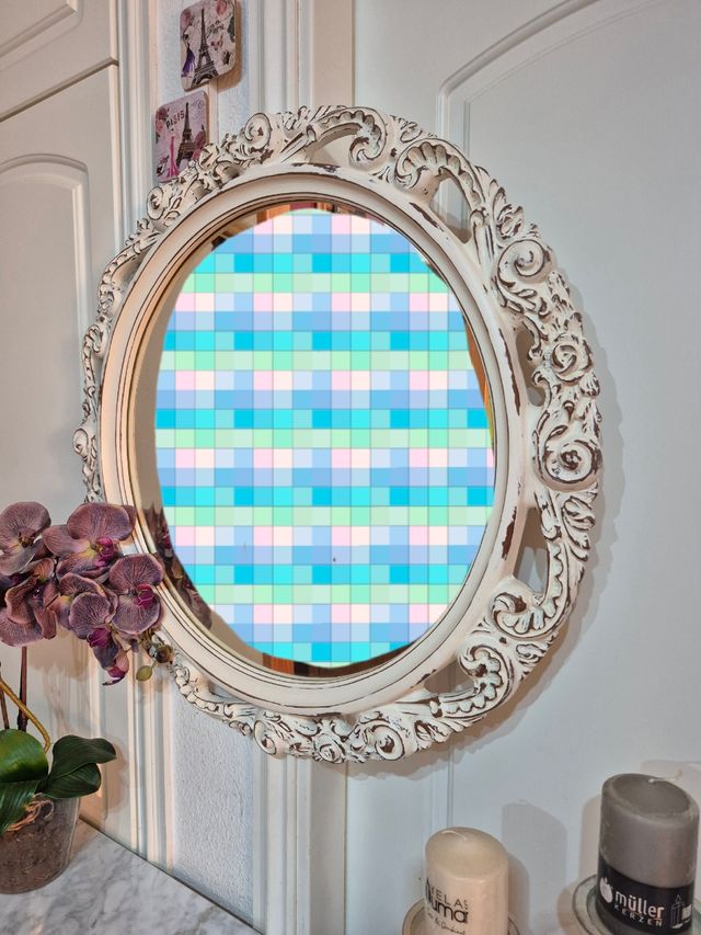 Consola recibidor con espejo 