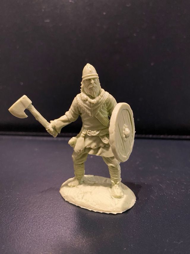 SOLDATINI WARHANSA VICHINGHI. 5 FIGURE. PLASTICA