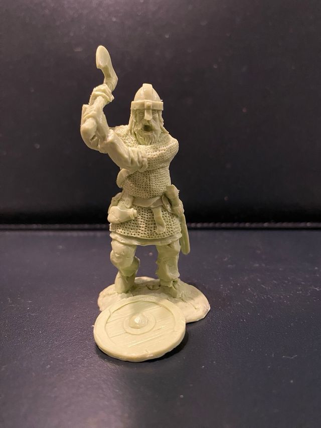 SOLDATINI WARHANSA VICHINGHI. 5 FIGURE. PLASTICA