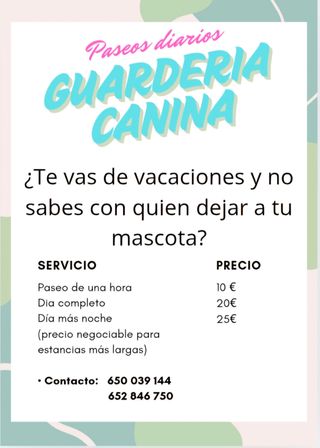 Cuidadora de perros