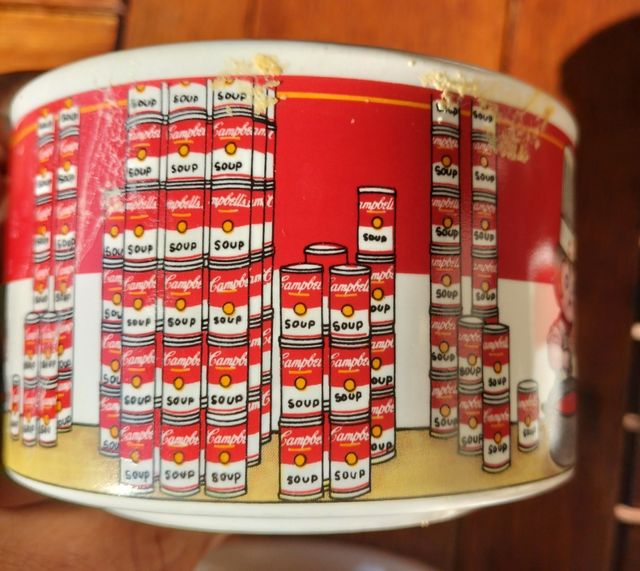 4 tazze Campbell's vintage