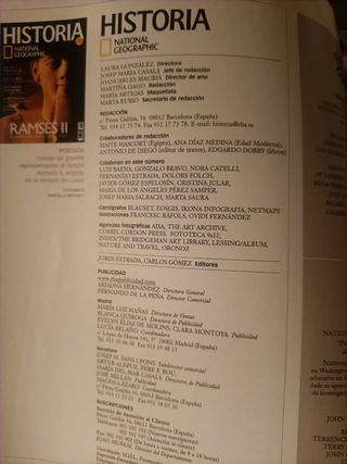 72 Revistas National geographic Historia Nº1 al 72