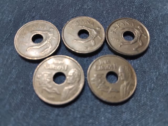 11 Monedas 25 pts España