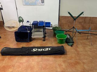 Equipo Pesca Completo: Panier,Cañas y Accesorios
