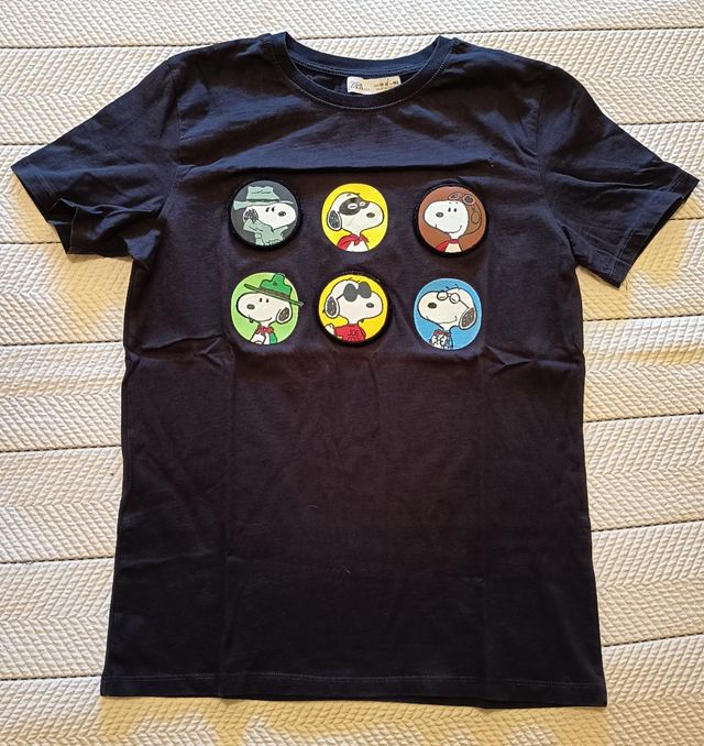 Camiseta Snoopy Parches