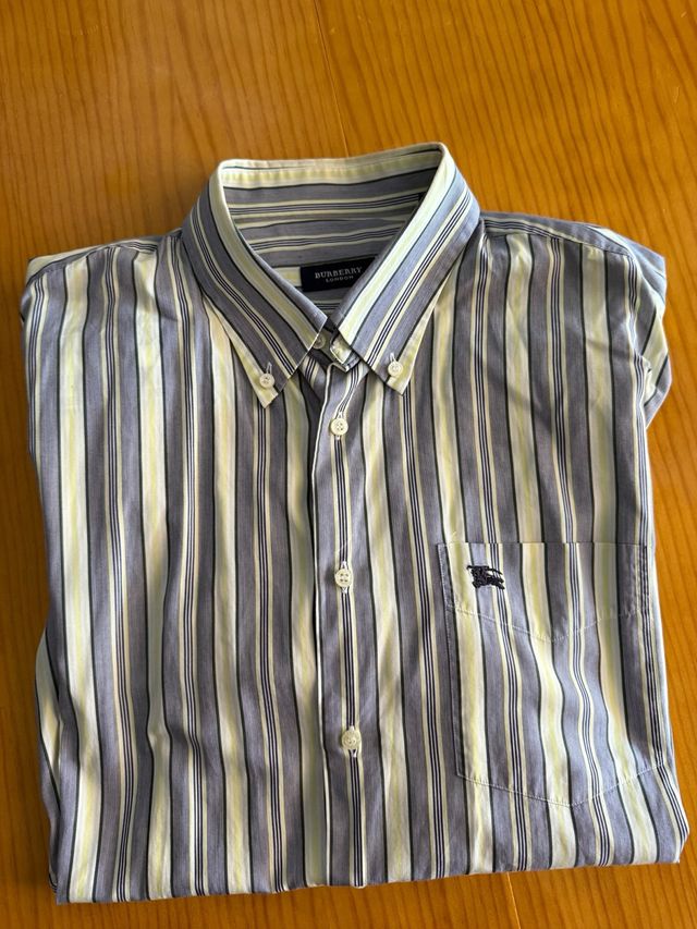 Camisa Burberry XL - Rayas multicolor