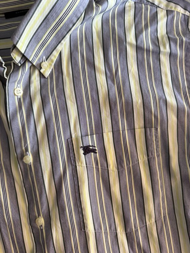 Camisa Burberry XL - Rayas multicolor