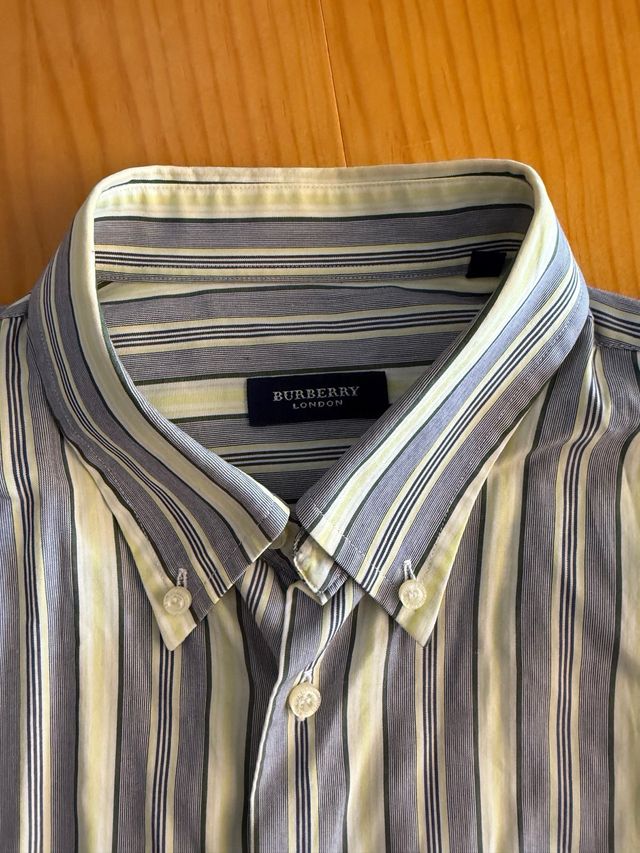 Camisa Burberry XL - Rayas multicolor