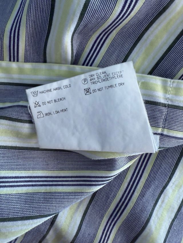 Camisa Burberry XL - Rayas multicolor