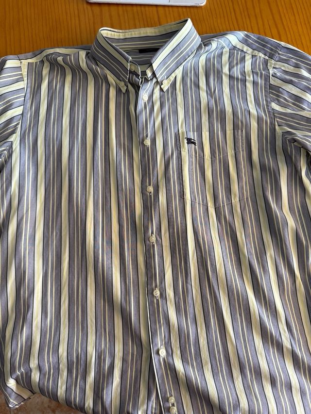 Camisa Burberry XL - Rayas multicolor