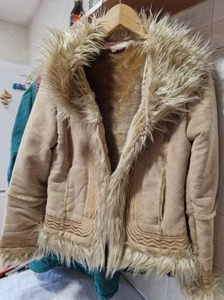 Abrigos negros vintage (S-M)