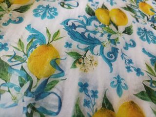 Bellissima Carta regalo semitrasparente - limoni