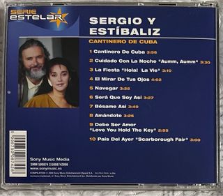 Sergio y Estibaliz lote cd y cd single