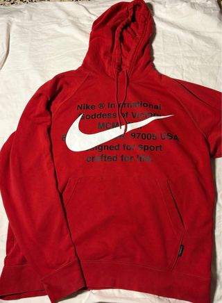 Sudadera Nike roja - Talla L