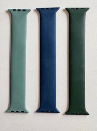 3 Correas Apple Watch silicona M (Precio unitario)