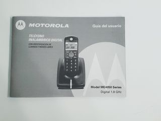 Teléfono Motorola inalámbrico