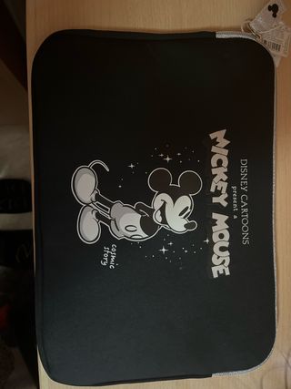 Funda portátil 35x25 cm Mickey Mouse - Nueva