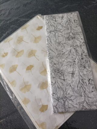 Carta regalo elegante foglie Ginkgo