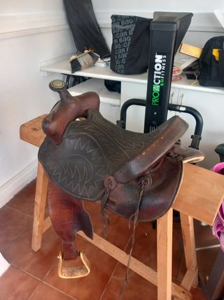 Silla de montar vaquera